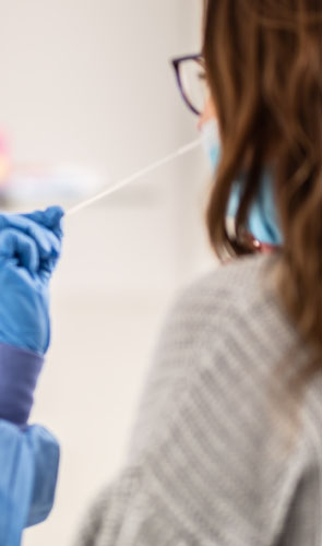 doutora com teste de covid